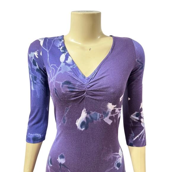 Escada Sport Womens Quiet Luxury Floral Knit Stretch Dress Size IT 36 US S Italy - Picture 4 of 14